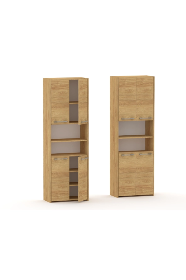 Słupek łazienkowy LUNA 4D Hikora Naturalna 56 lub 76 cm